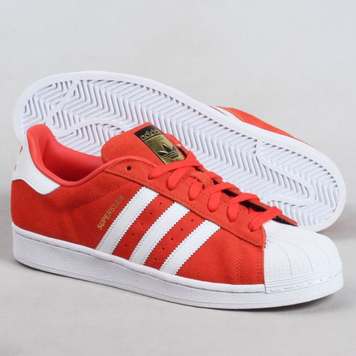 adidas superstar rouge daim