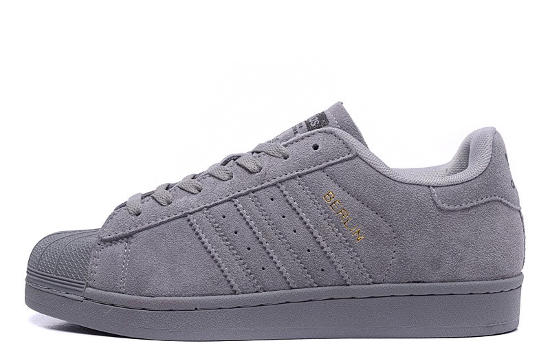 adidas femme superstar grise