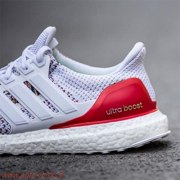 adidas ultra boost Rouge homme