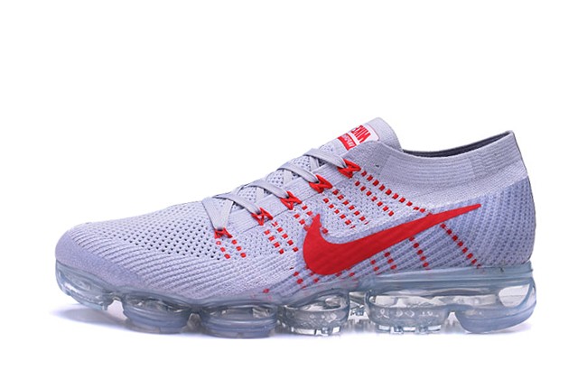 nike air vapormax flyknit blanche et rouge